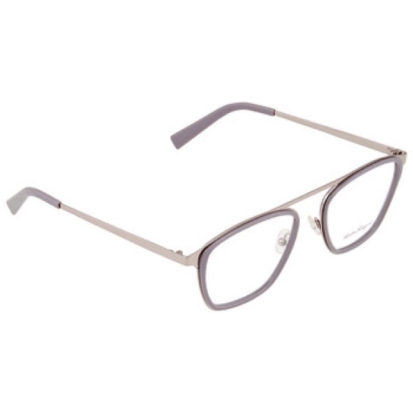AUTHENTIC BRAND NEW Salvatore Ferragamo SF2834 057 Gray Women’s Eyeglasses - Picture 1 of 7